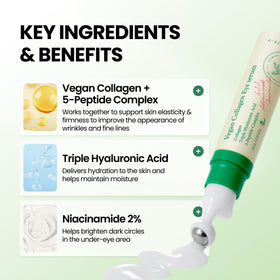 AXIS-Y Vegan Collagen Eye Serum texture close-up