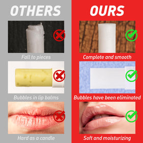 AZEN Lip Balm Rose flavour in hand