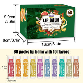 AZEN lip balm Vanilla flavour close-up