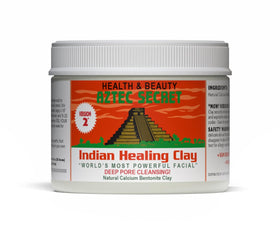 Aztec Secret Indian Healing Clay 10oz jar front view