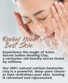 Aztec Secret Indian Healing Clay mixed with water