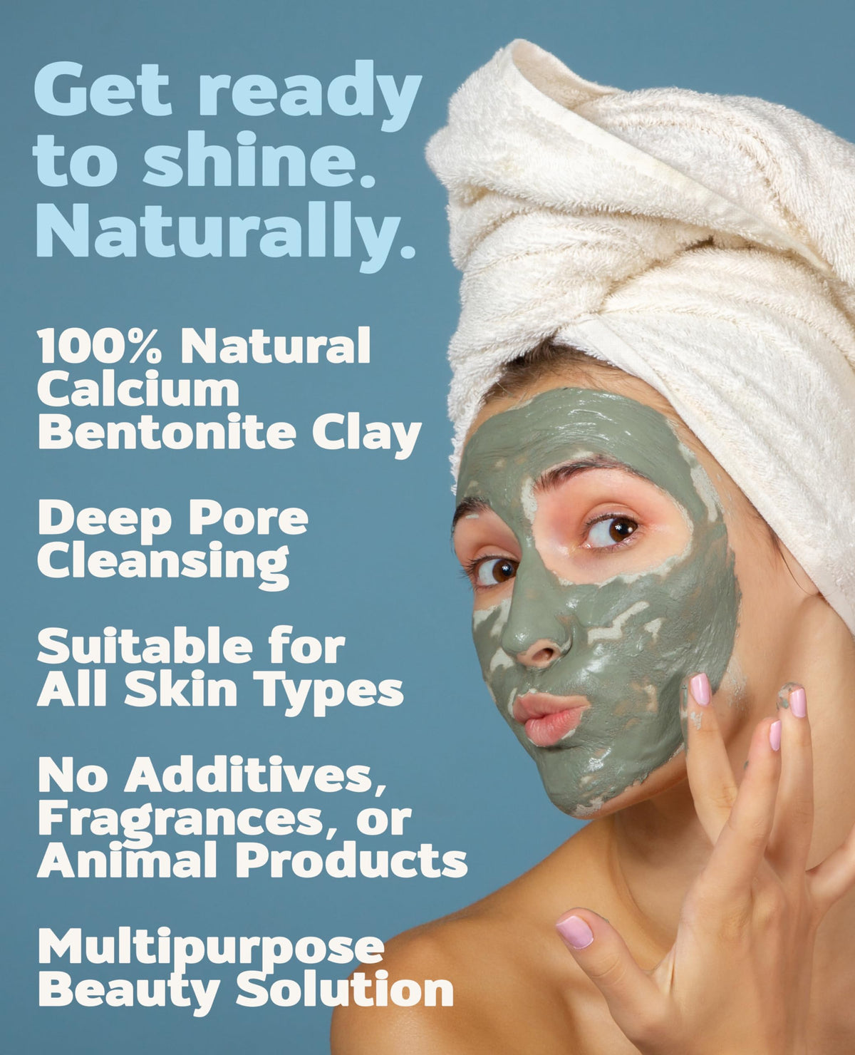 Aztec Secret Indian Healing Clay texture close-up