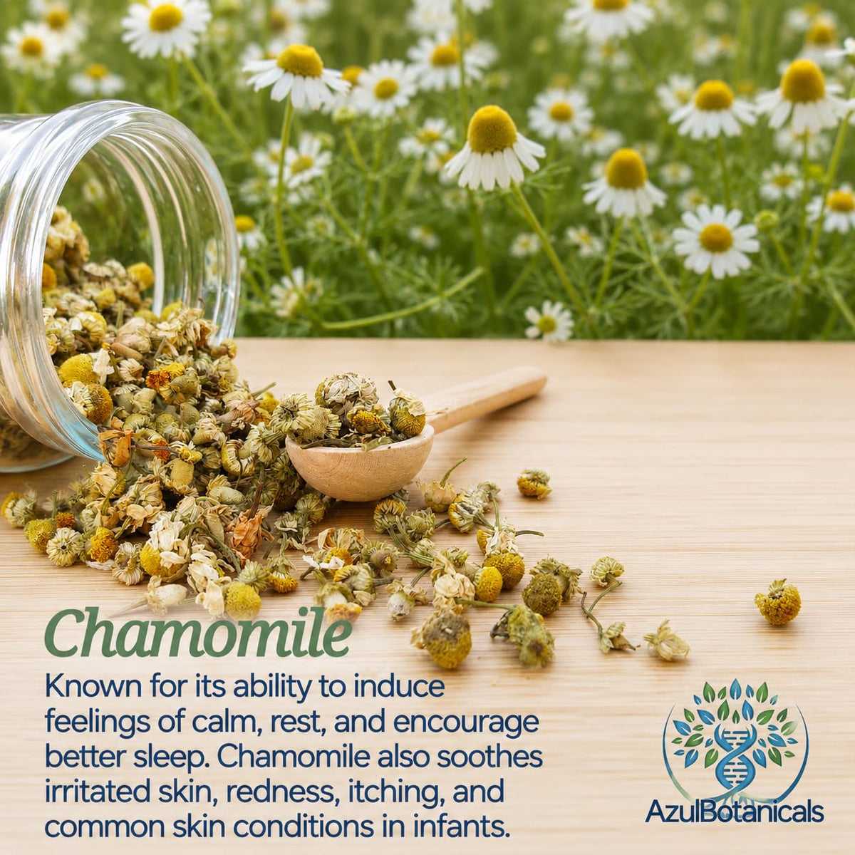 AzulBotanicals Baby Balm Lavender Leaf & Chamomile texture close-up