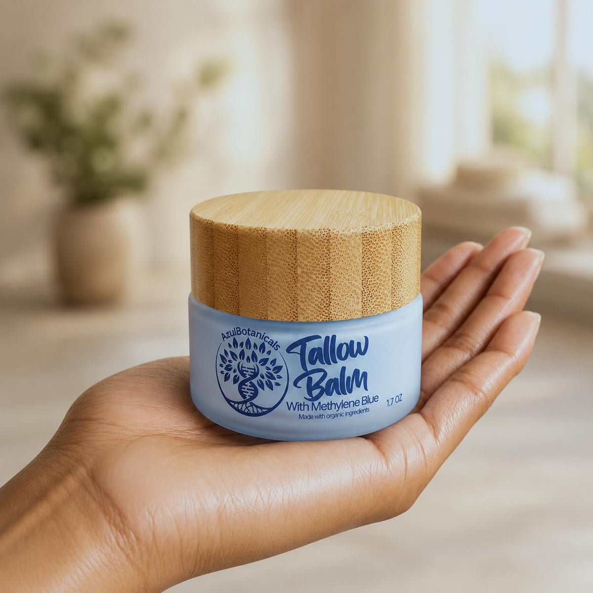 AzulBotanicals balm packaging details