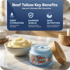 AzulBotanicals GHK-Cu Copper Tallow Balm side view