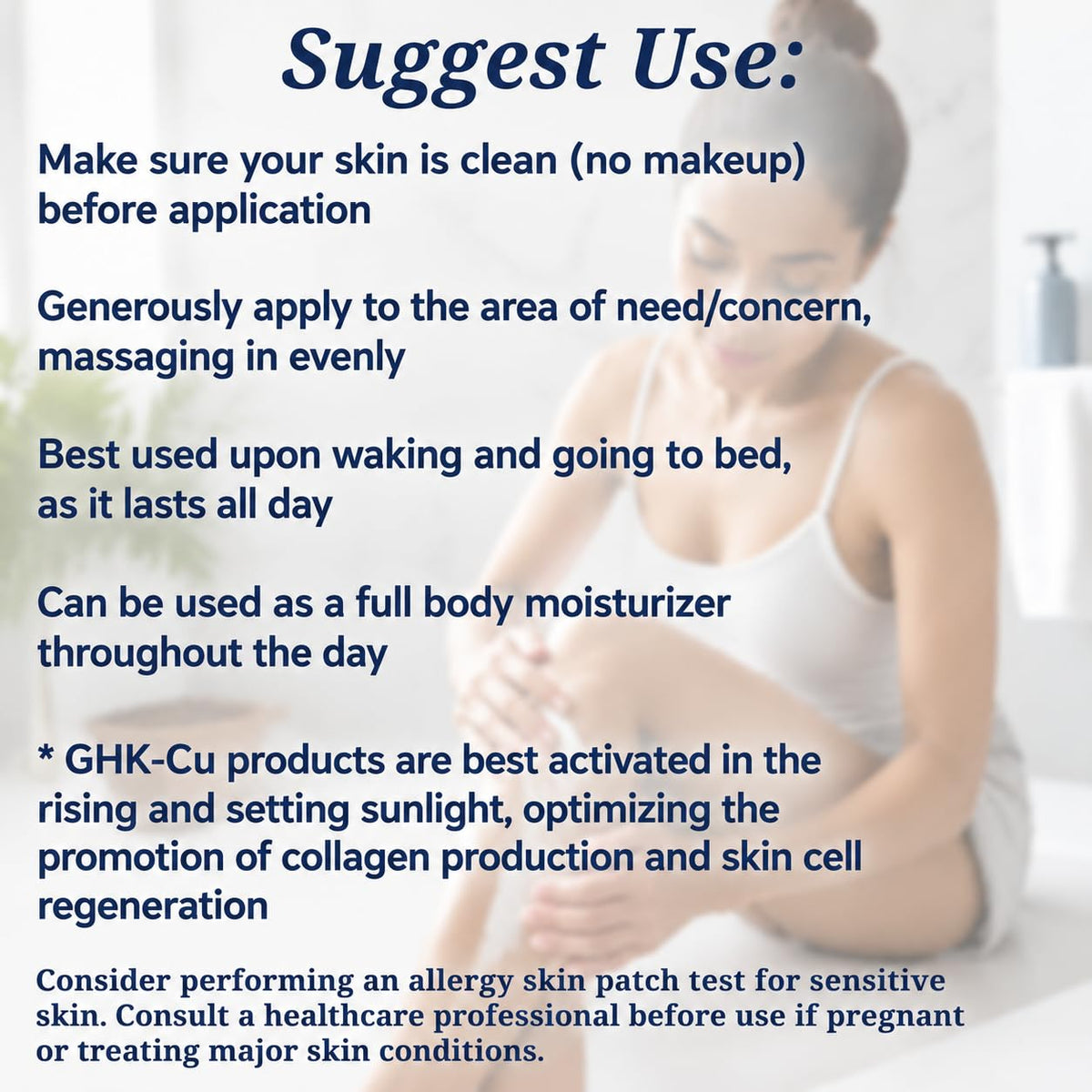 AzulBotanicals Methylene Blue Vegan Shea Butter Balm application on skin