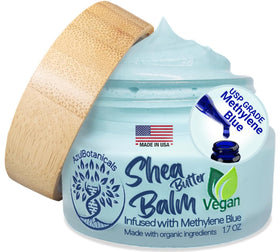 AzulBotanicals Methylene Blue Vegan Shea Butter Balm front view