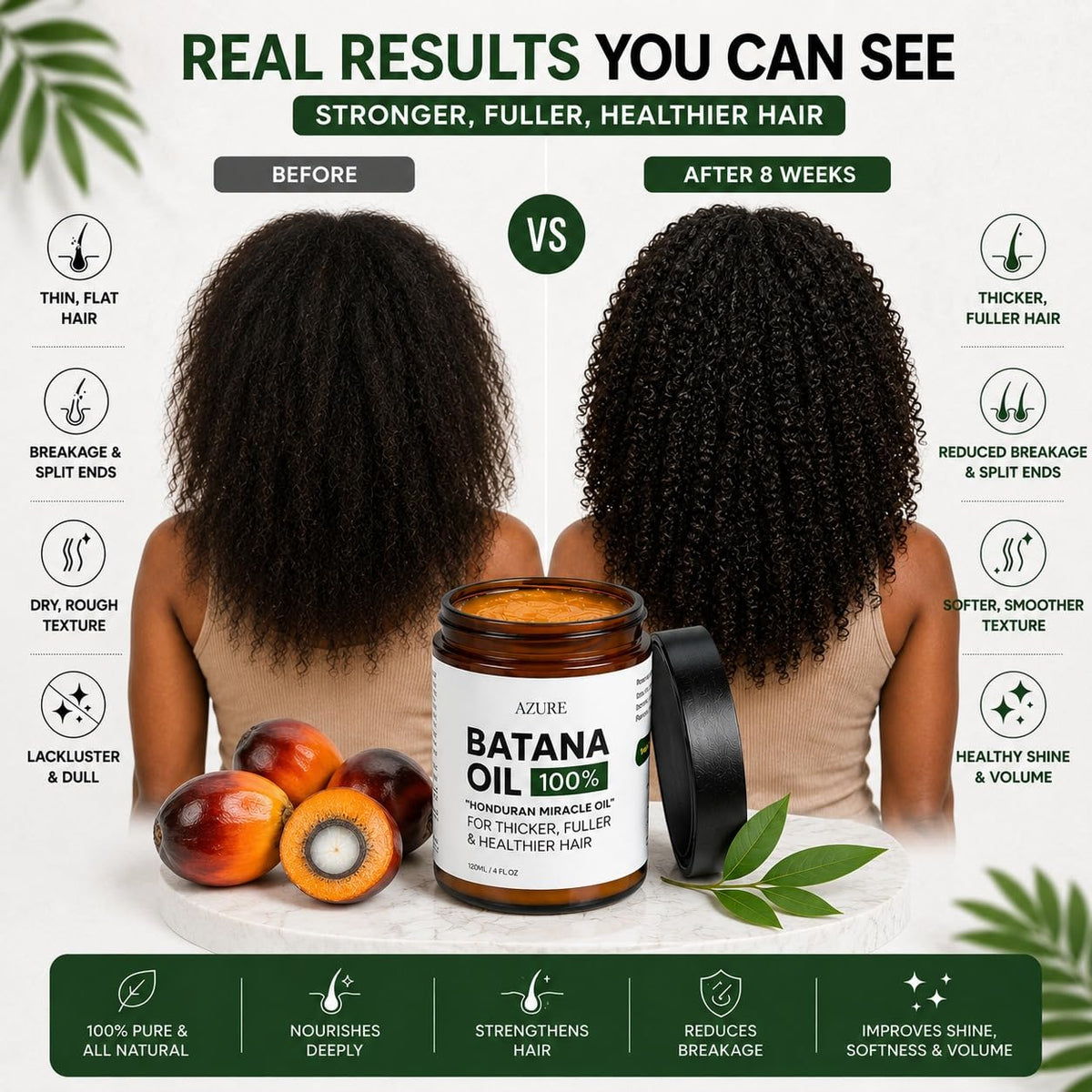 AZURE BOUTIQUE Batana Oil Paste with natural ingredients