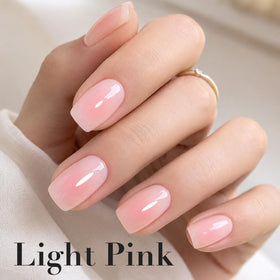 AZUREBEAUTY 18ml Pink Nail Polish close-up of bottle