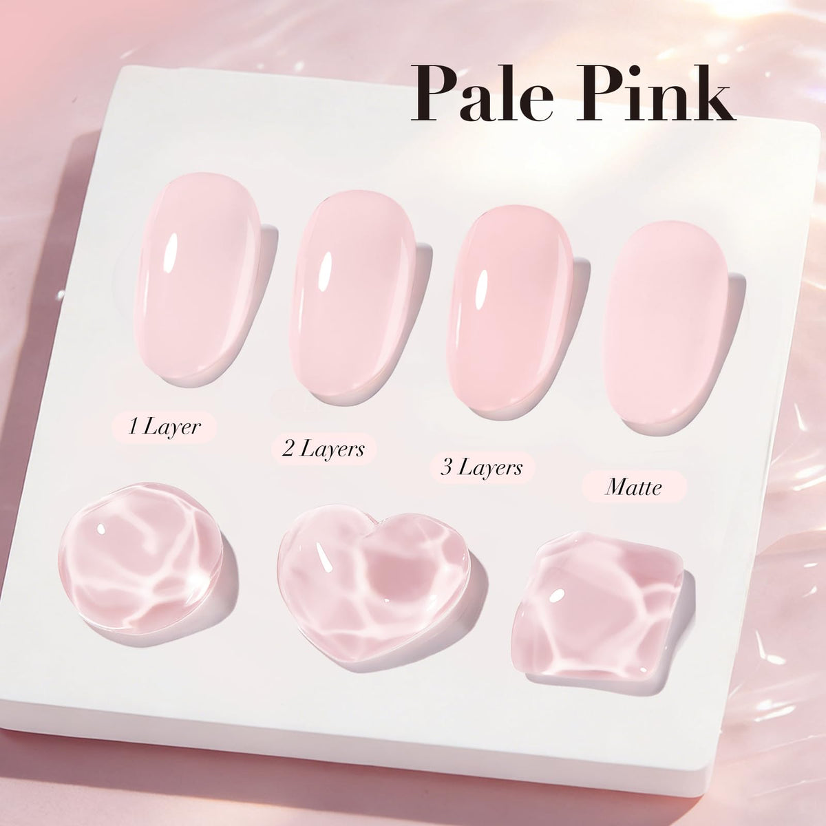 AZUREBEAUTY 18ml Pink Nail Polish in lifestyle setting