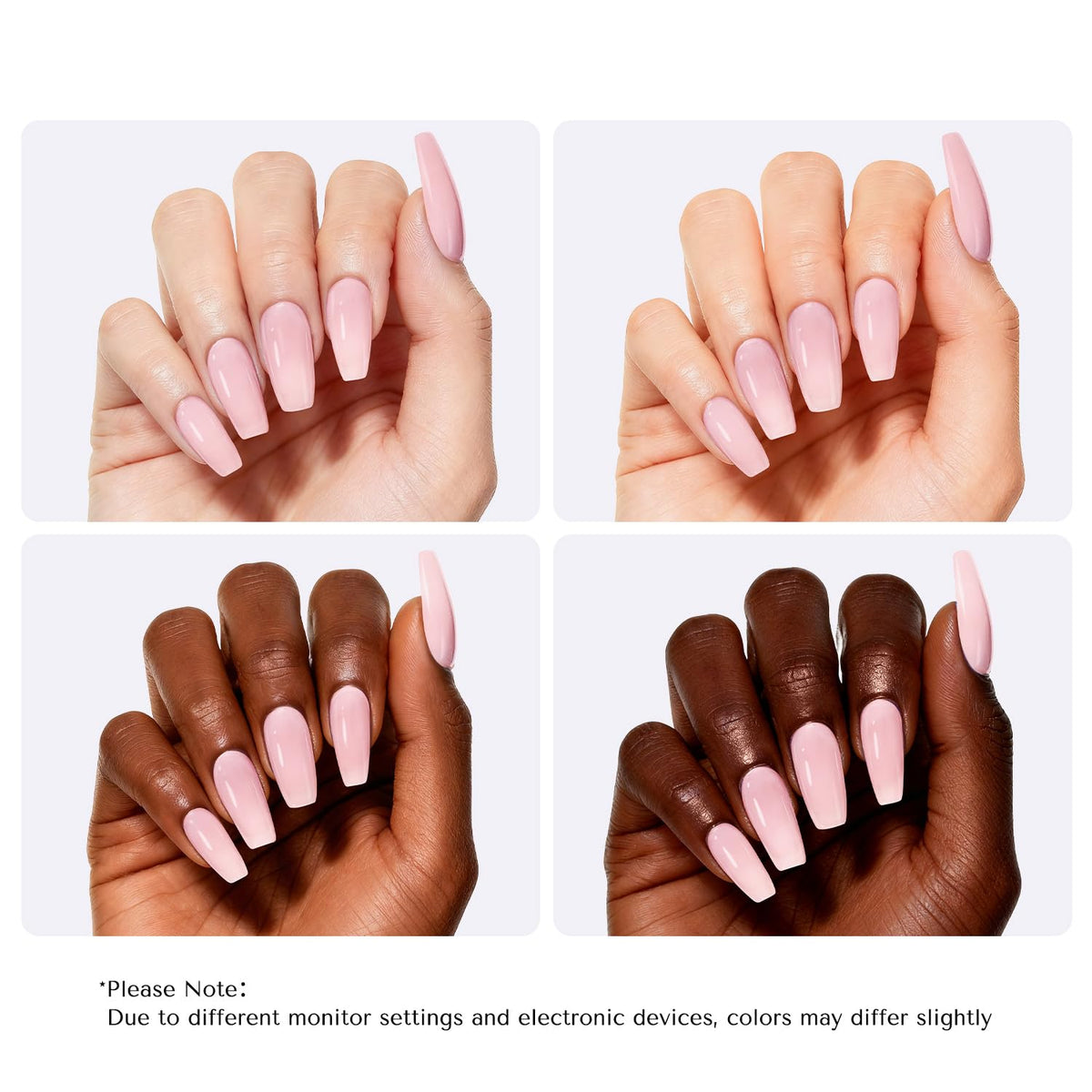 AZUREBEAUTY 18ml Pink Nail Polish packaging