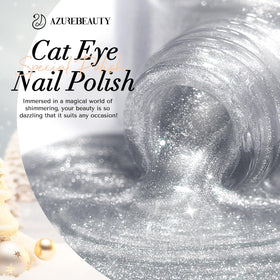 AZUREBEAUTY Cat Eye Nail Polish with magnet for effect
