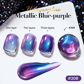 AZUREBEAUTY Chameleon Nail Polish applied on nails