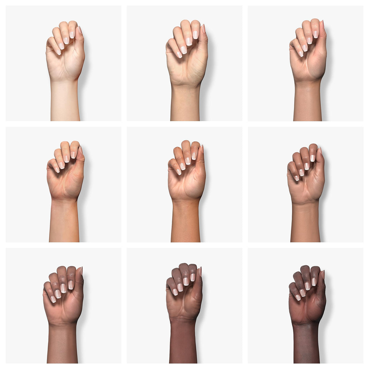 AZUREBEAUTY Clear Dipping Nail Powder application process