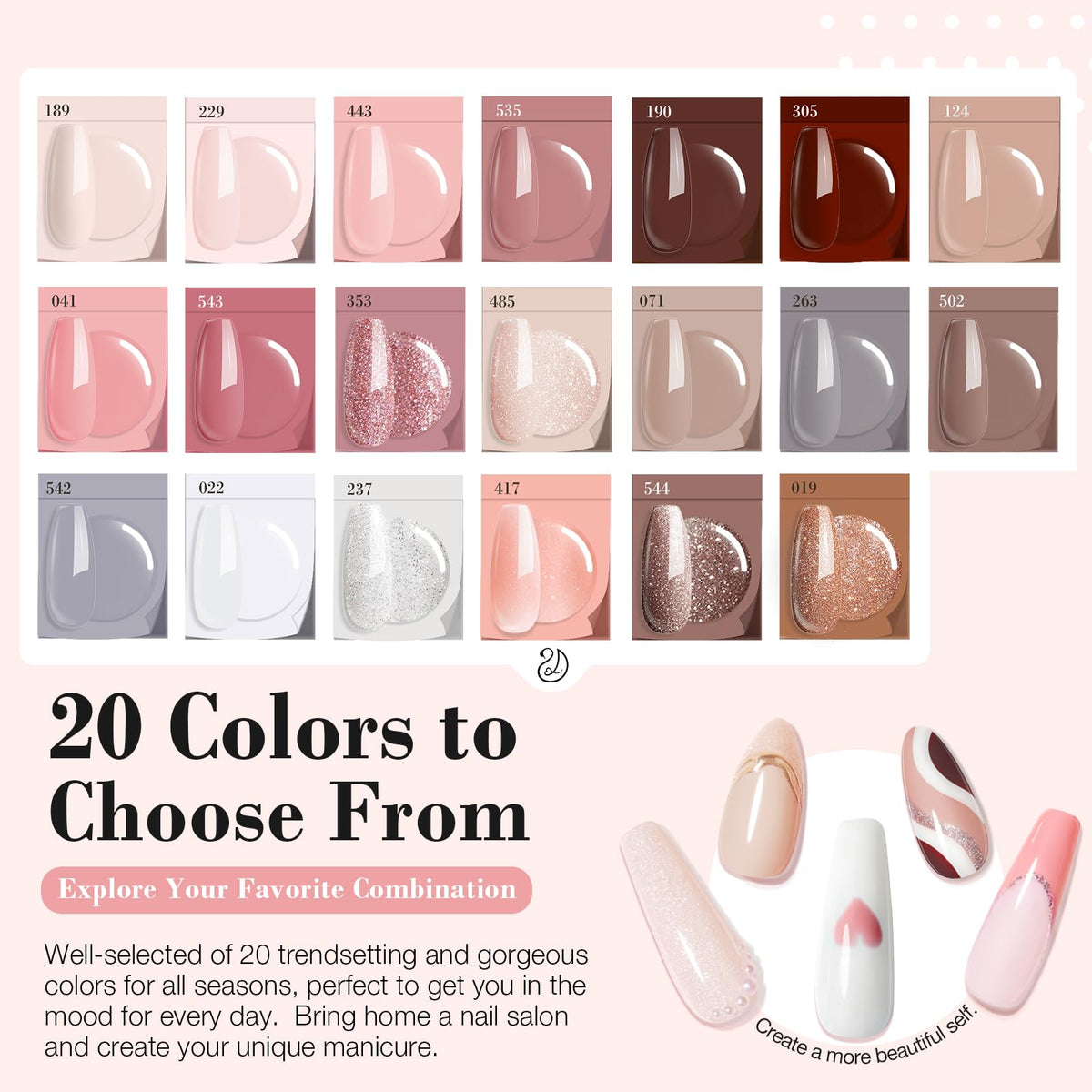 AZUREBEAUTY dip powder application process