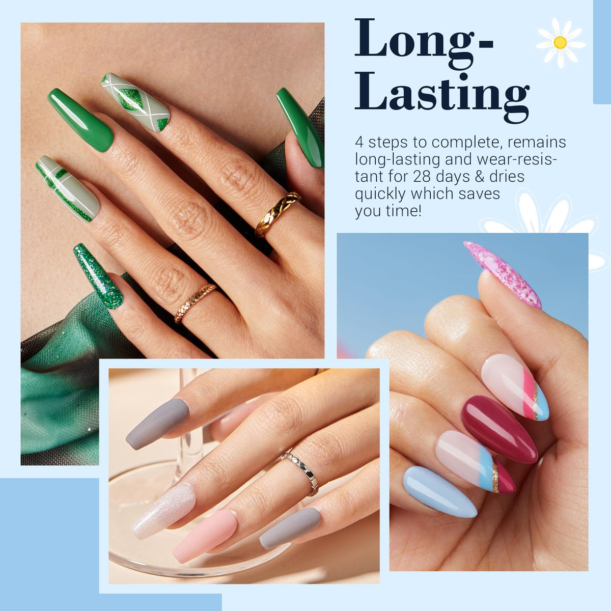 AZUREBEAUTY dip powder liquids including base coat and top coat