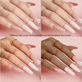 AZUREBEAUTY Dip Powder Nail Kit displayed on a vanity