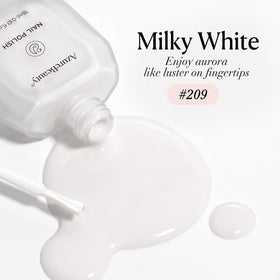 AZUREBEAUTY Milky White Nail Polish lifestyle scene