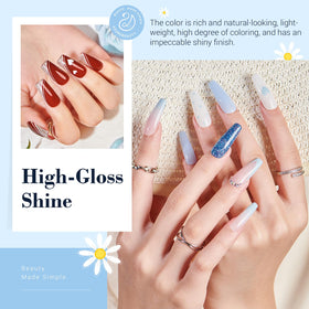 AZUREBEAUTY nail tools including nail brush and cuticle pusher