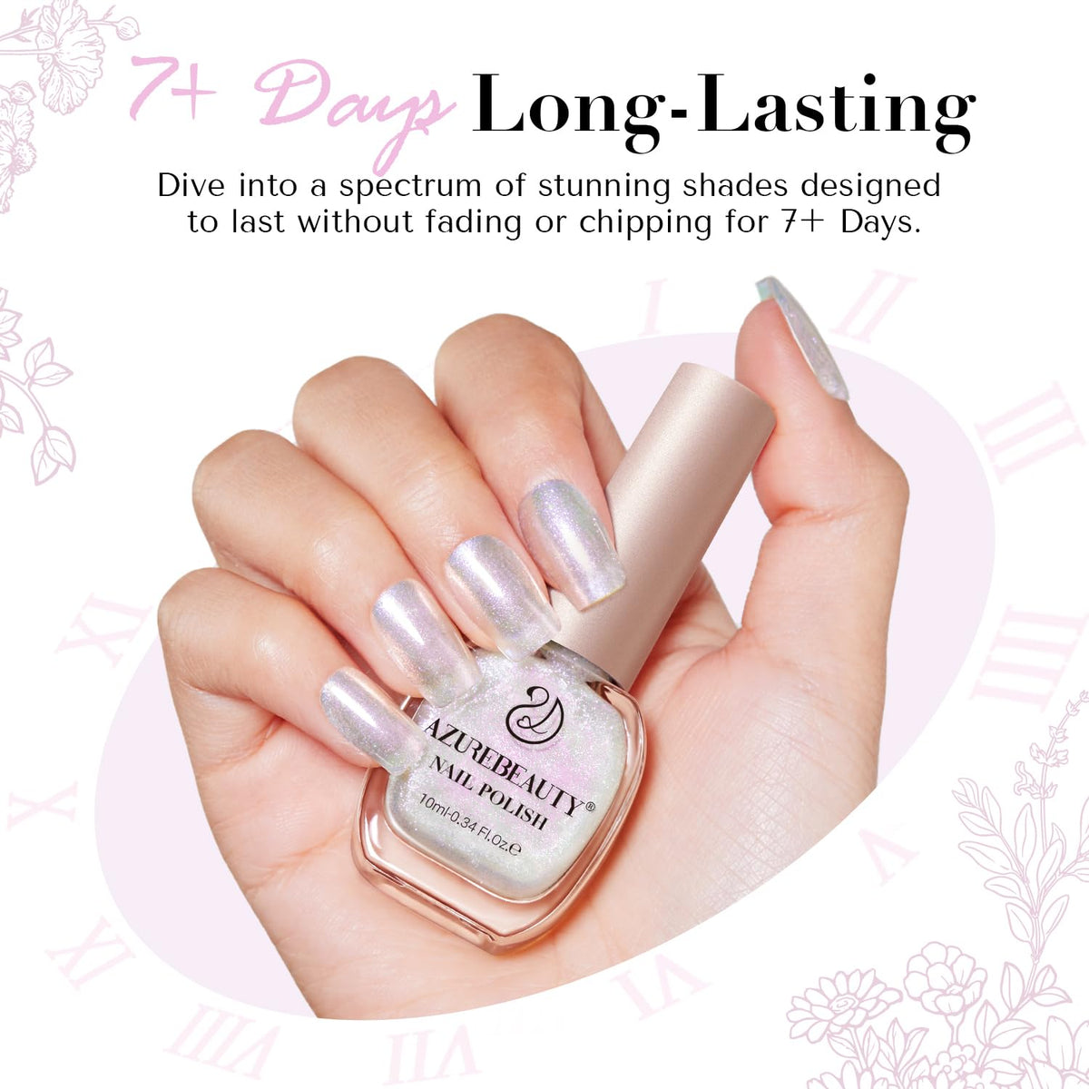 AZUREBEAUTY Shine Nail Polish packaging