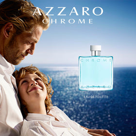 Azzaro Chrome Eau de Toilette bottle close-up