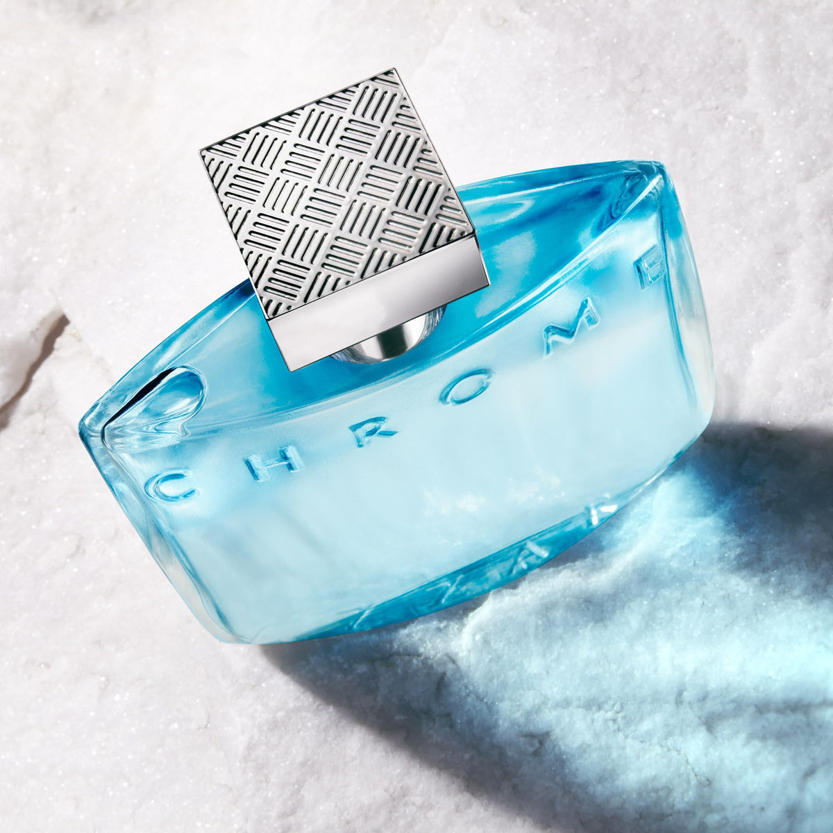 Azzaro Chrome Eau de Toilette bottle close-up