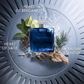 Azzaro Chrome Parfum bottle side view showcasing design