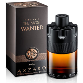 Azzaro The Most Wanted Parfum 5.07 Fl Oz black barrel bottle front view