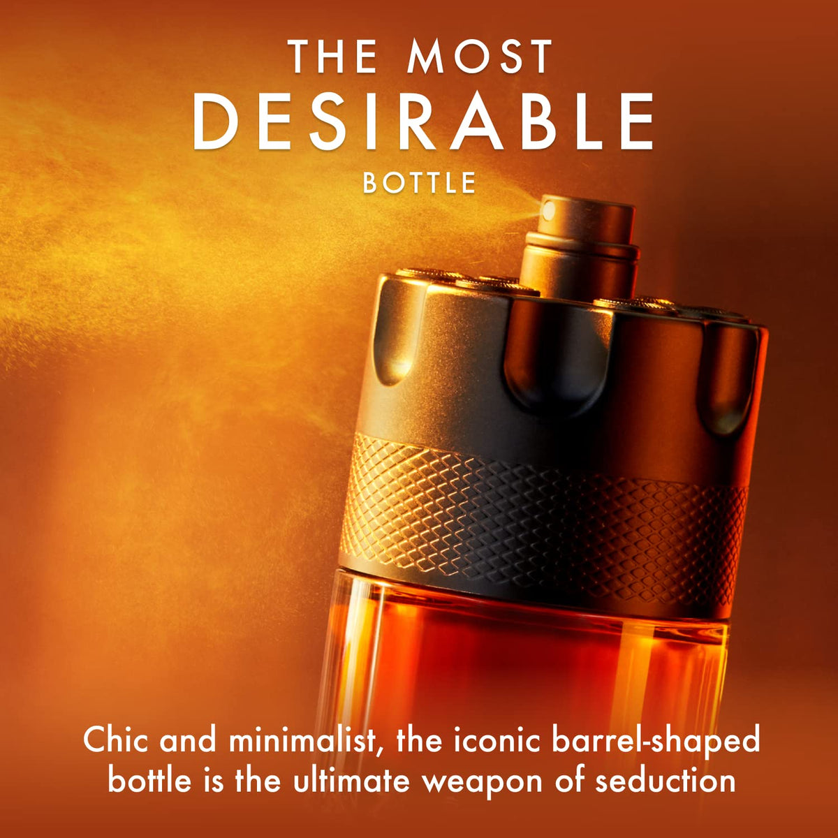 Azzaro The Most Wanted Parfum 5.07 Fl Oz bottle top view