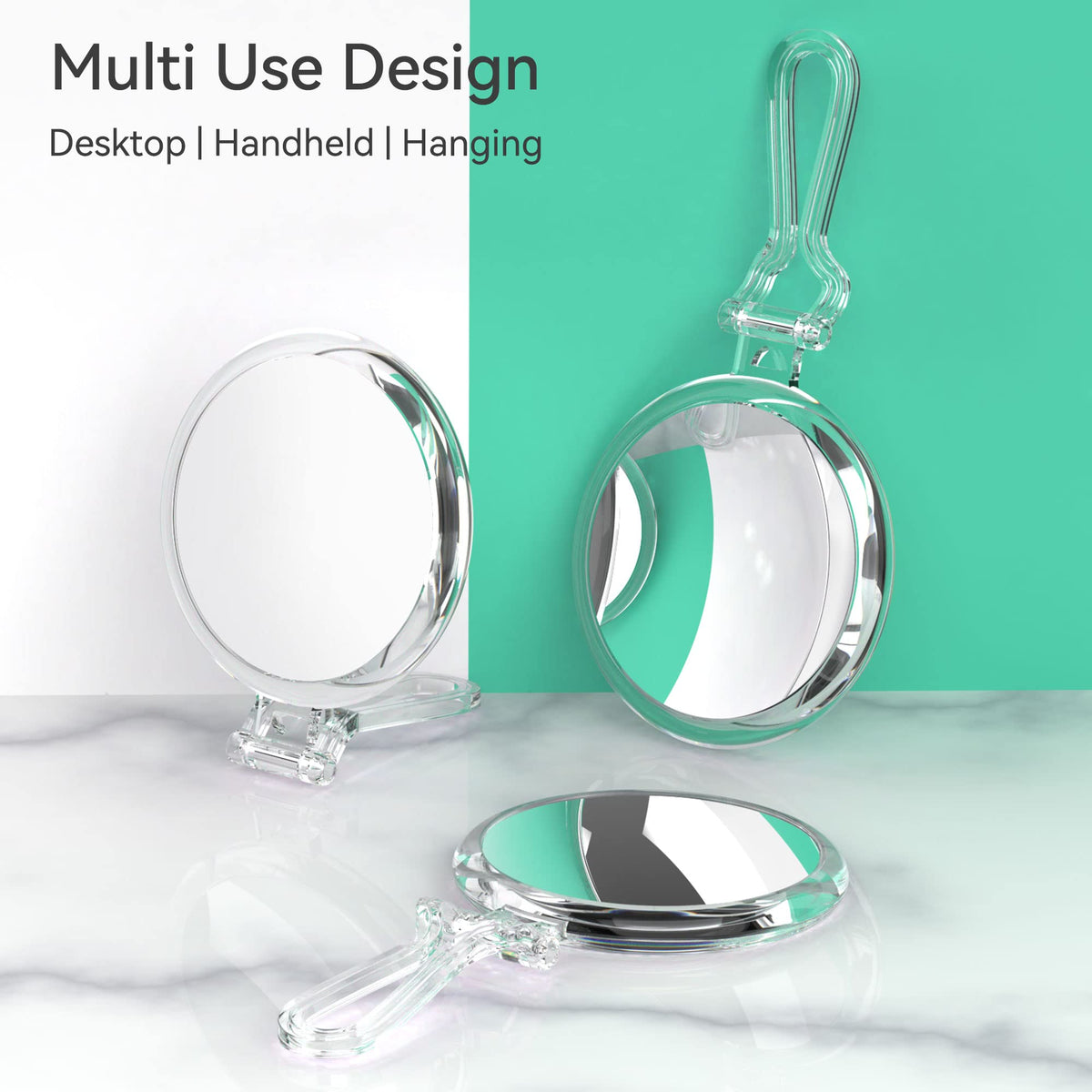 B Beauty Planet 20X Magnifying Mirror in a bathroom setting