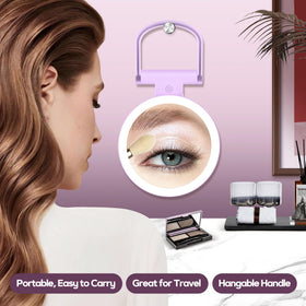 B Beauty Planet 30X Magnifying Makeup Mirror elegant design on a table