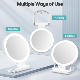 B Beauty Planet Magnifying Mirror close-up of touch control