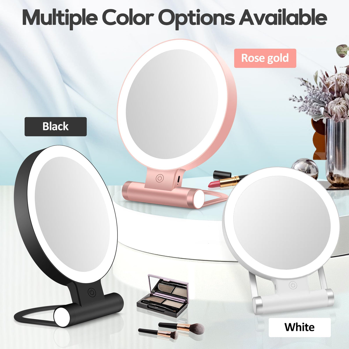 B Beauty Planet Magnifying Mirror with adjustable stand