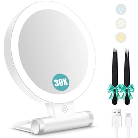 B Beauty Planet Magnifying Mirror with Light front view