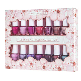 B.C. Beauty Concepts Nail Polish Set side view showing bottle sizes