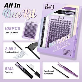 B&Qaugen Bella Lash Clusters Kit packaging details