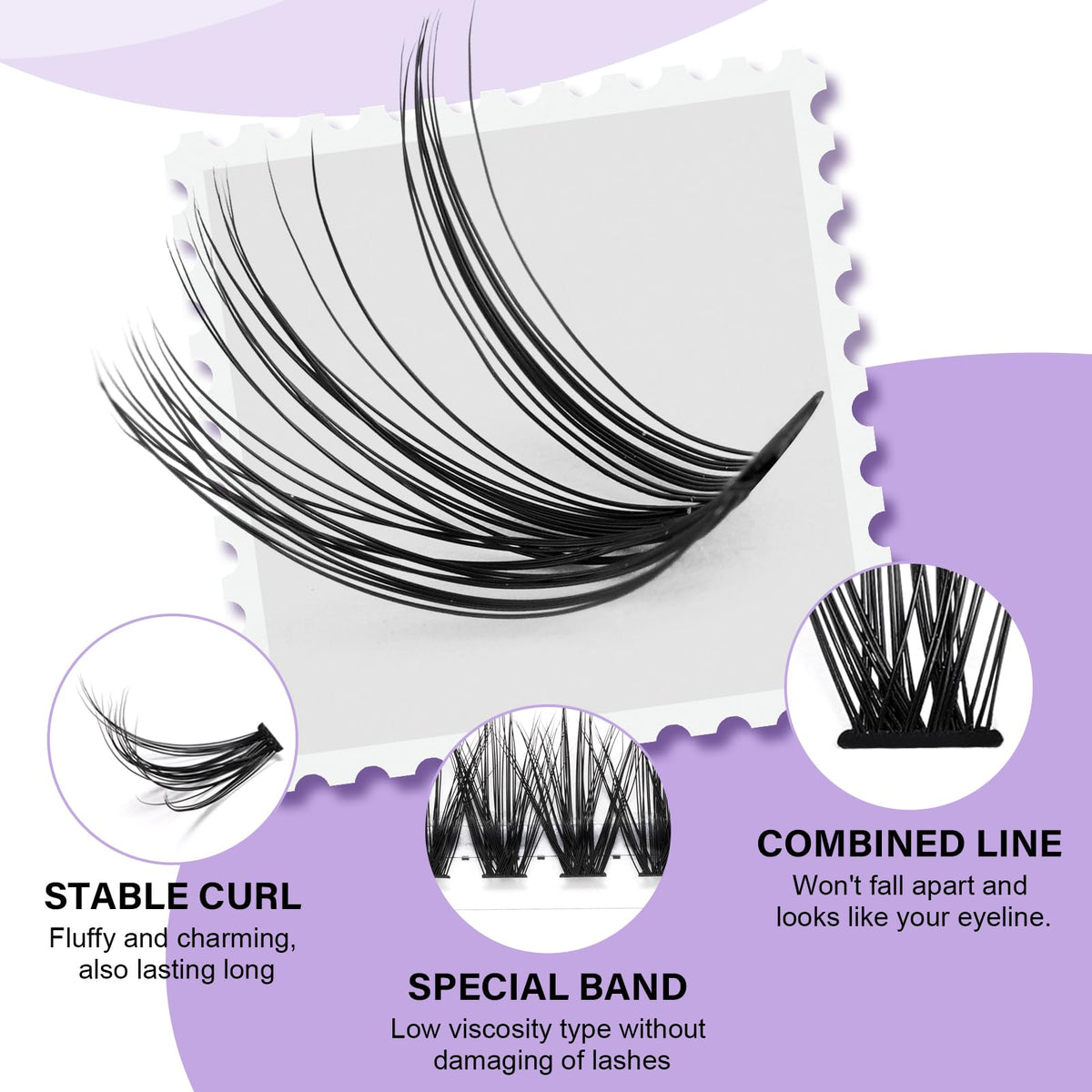 B&Qaugen bond and seal for lash application