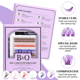 B&Qaugen DIY eyelash extension tools and accessories