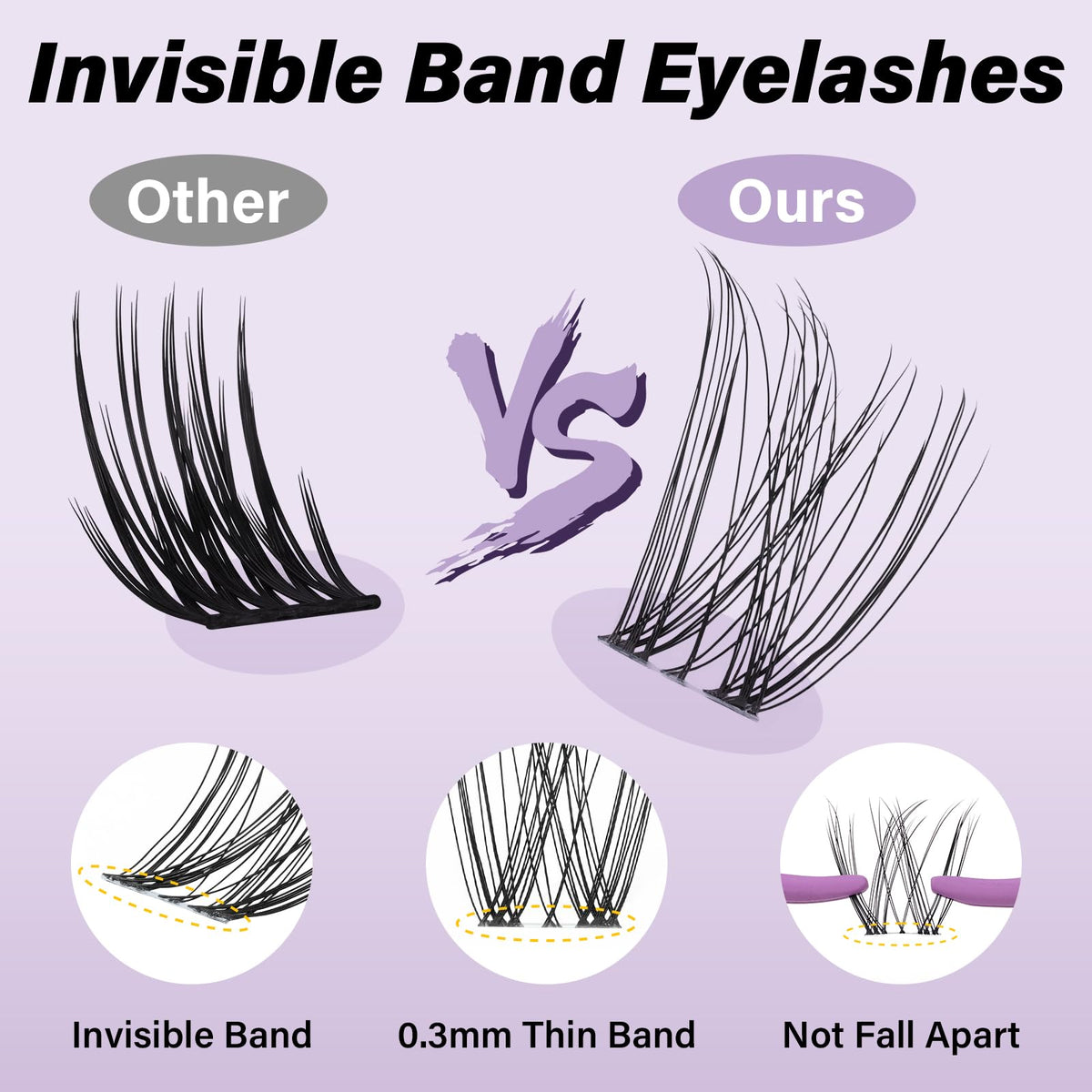 B&Qaugen eyelash brush and tweezer included in the kit