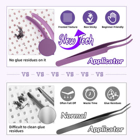 B&Qaugen Fluffy Lash Clusters Kit 10-18mm lash sizes
