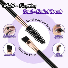 B&Qaugen Fluffy Lash Clusters Kit application tools layout