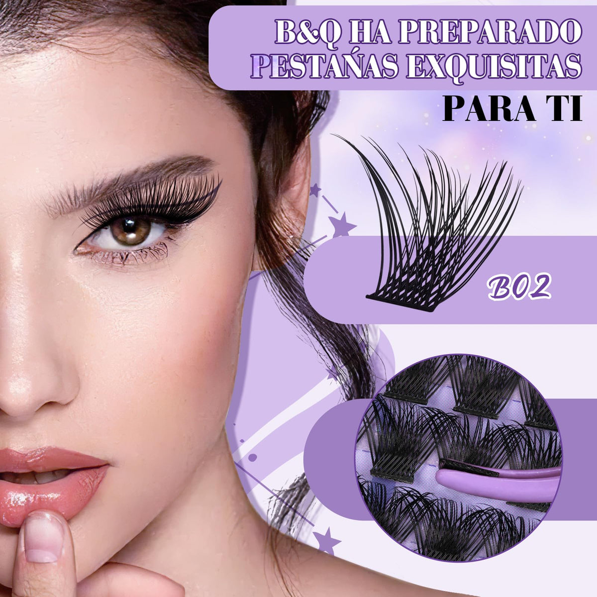 B&Qaugen lash bond and seal applicator