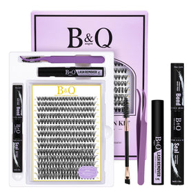 B&Qaugen Lash Clusters Kit 280PCS front view