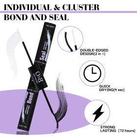 B&Qaugen Lash Clusters Kit packaging with clear label