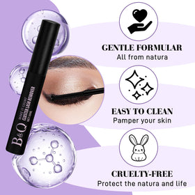 B&Qaugen Lash Remover 10ml application on lashes