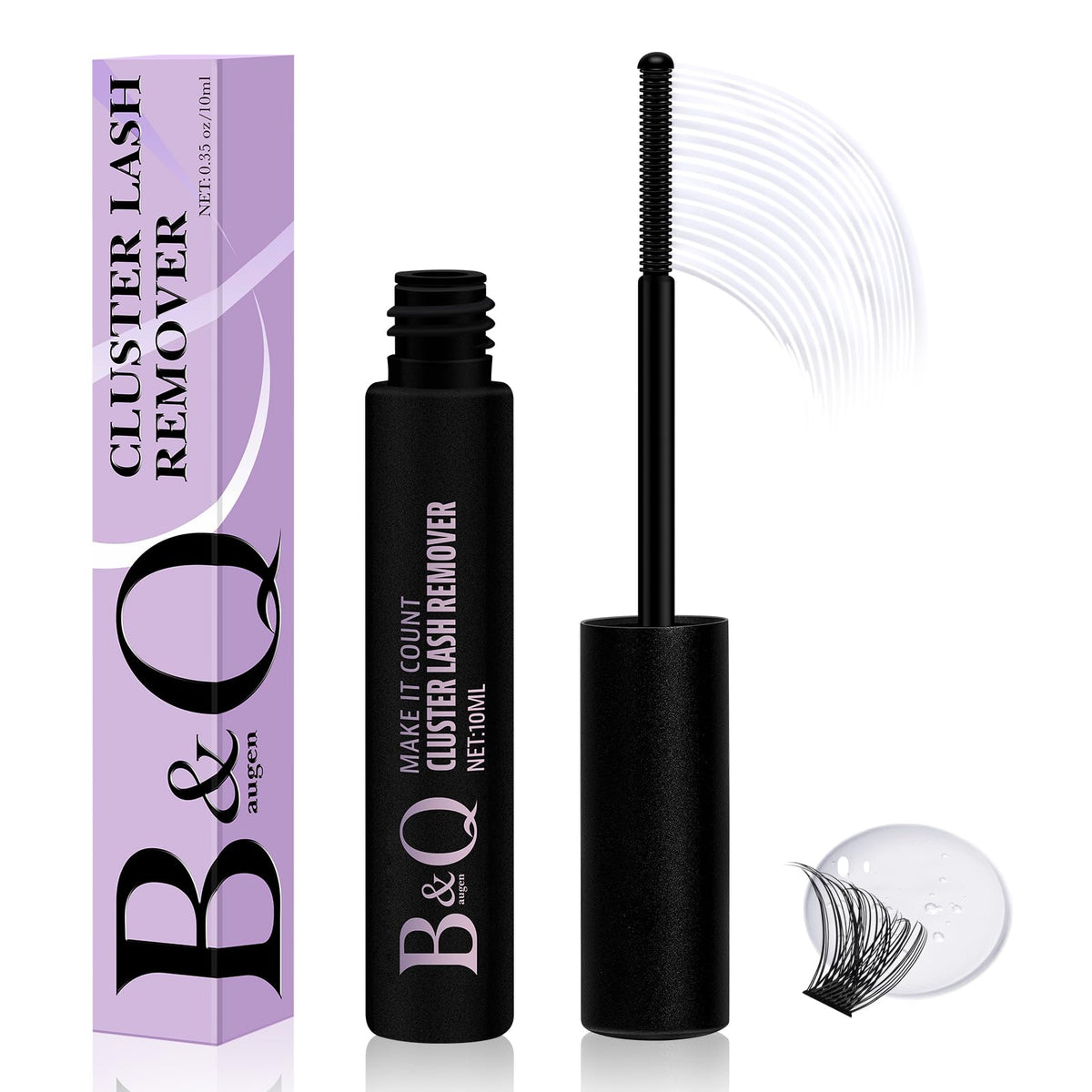 B&Qaugen Lash Remover 10ml bottle front view