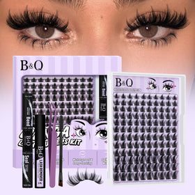 B&Qaugen Manga Lash Clusters Kit packaging front view