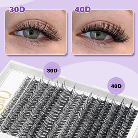 B&Qaugen tweezers included in the lash clusters kit