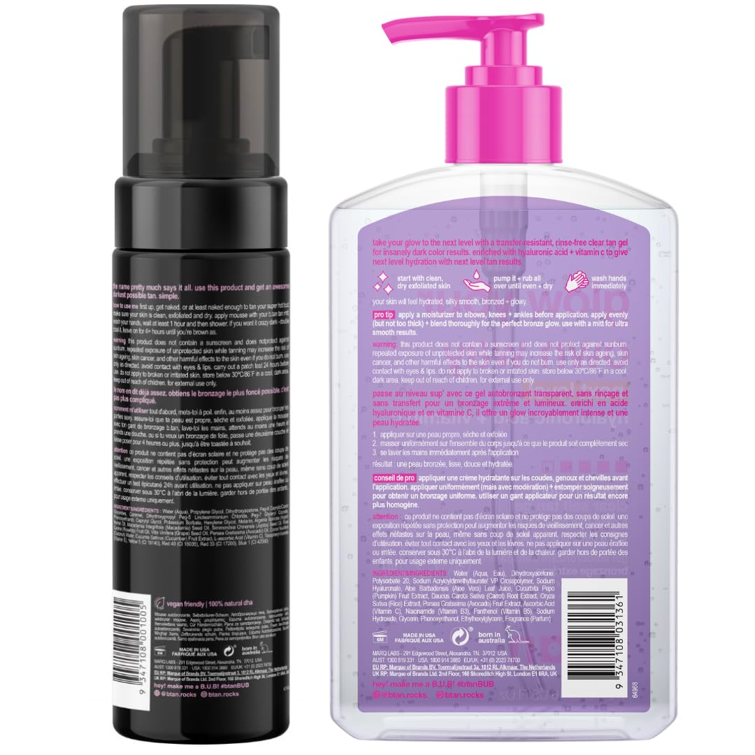 B.TAN 1 Hour Express Self Tan Foam bottle