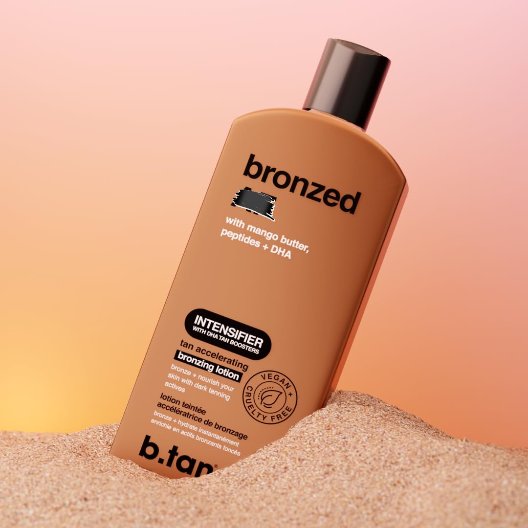 B.TAN Bronze Tanning Oil with coconut oil and vitamin E